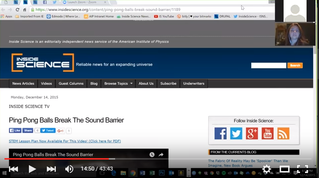 Inside Science Webinar