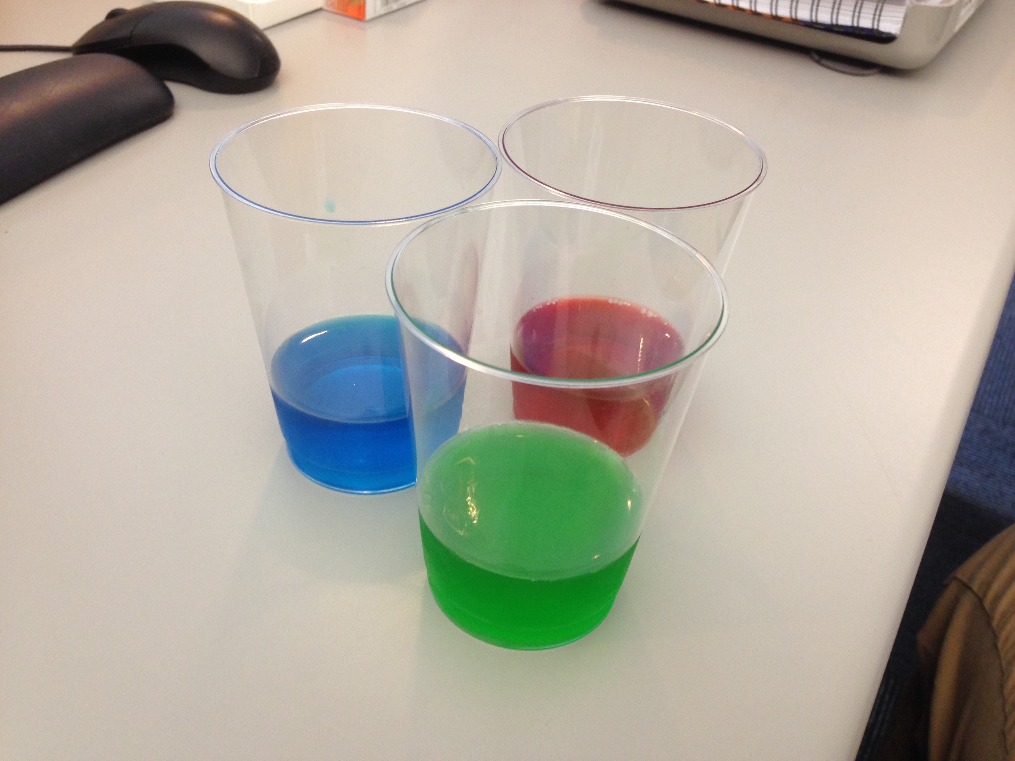 Colored Jello Colored Jello