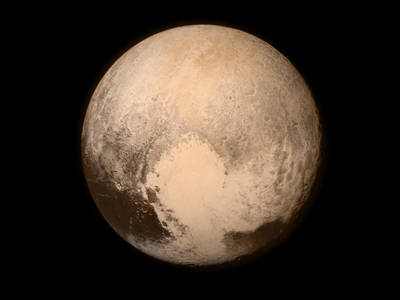 Pluto from New Horizons
