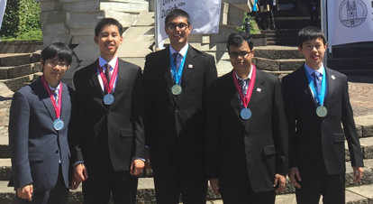 2016 Physics Team medal results 2016 Physics Team medal results