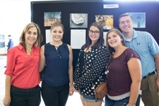 Attendees voted for their favorites in the High School Physics Photo Contest.