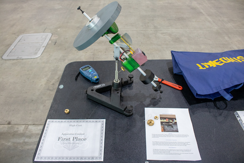1st Place Motorized Gyroscope 1st Place Motorized Gyroscope
