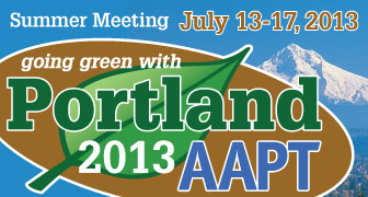 Summer Meeting 2013 Going Green with Portland, Oregon