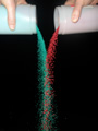 'Glass Beads Demonstrate Kinematics and Mixing' by Nathan Edward Umbanhowar