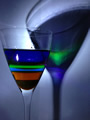 'Goblet Of Liquid Rainbows' by Sean Michael Goddard